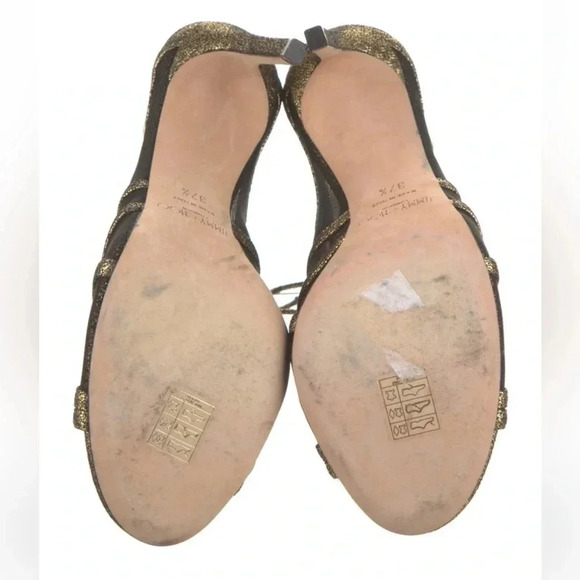 Jimmy Choo Suede Gladiator Sandals size 7.5 - Picture 4 of 5